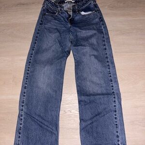 Levi's Dark Blue Straight Leg Women's Jeans